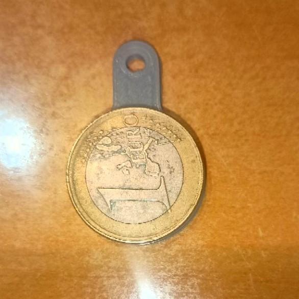 Shopping Chip €1 -Ficha SuperMercado