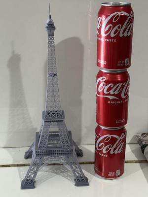 Eiffel Tower Accurate 3D Resin