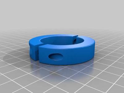 Vinyl roller shaft collar for 1 1/4 in diameter