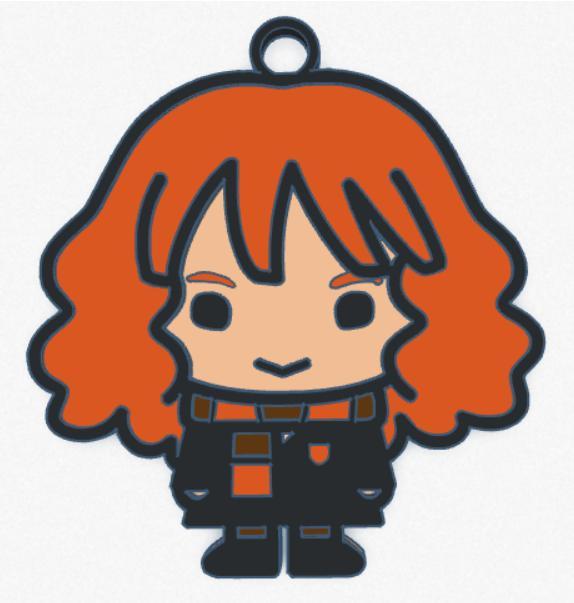 LLAVERO HERMIONE A 4 COLORES