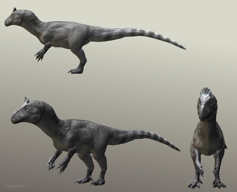 Cryolophosaurus Figurine