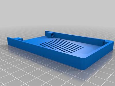 Commodore 64C User port cover for STRIKE LINK Wireless card