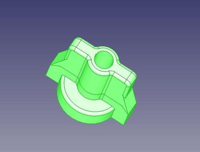 Gadena knob for easy opening - REMIX