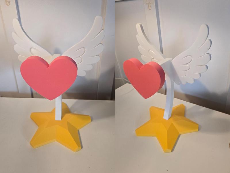 Heart and Stars Headset Stand
