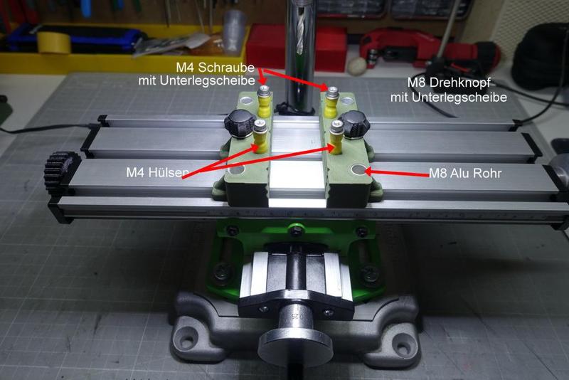 Greibacken für D6300 Frästisch
