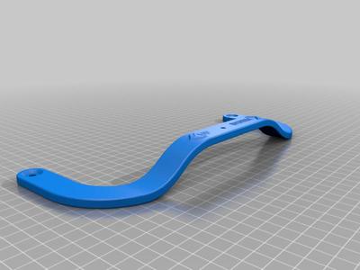 Thicker Ender 3 Max Bed Handle w/ Camera Mount