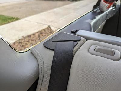 Subaru Legacy and Outback 05-09 Rear Seat Belt Cap Cover