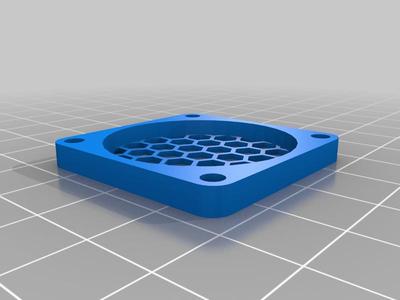 35mm Honeycomb Full Recessed 4mm Fan Grill Cover