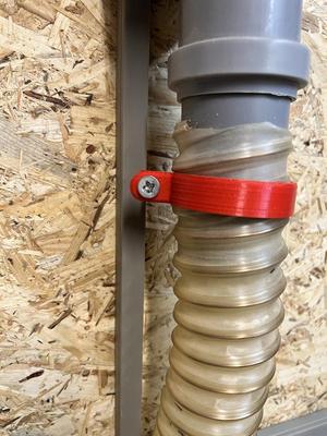 Hose clamp HD50 pipe / Schlauchklemme HD50 Rohr 