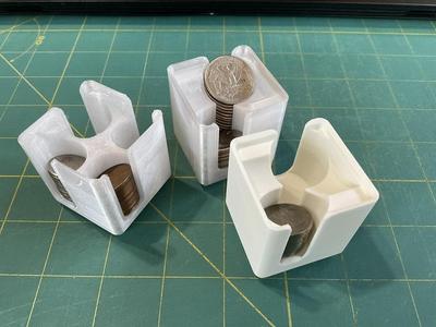 gridfinity - US coins (.01, .05, .10, .25)