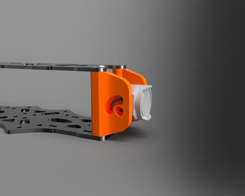 Heks Frame *Joocy* 35mm Cam Plate Dji air unit 03 outside