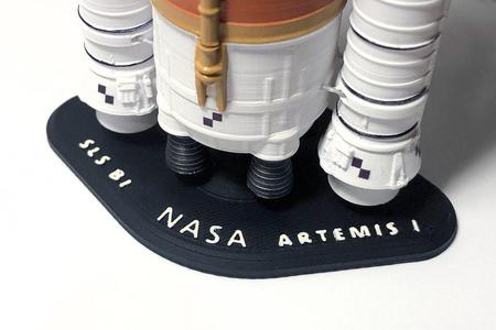 Base & Decals For SLS (Includes Base, Modified Engine Block & Decal Sheet)