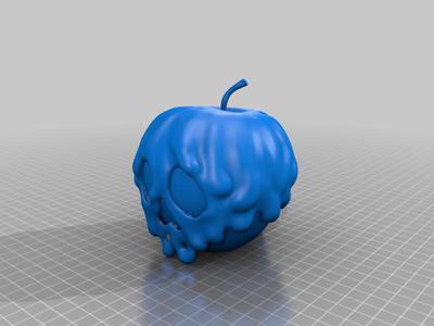 poison apple 3d