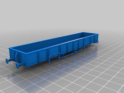 Tasmanian Government Railways CCC 30 ton open early type HOn3.5