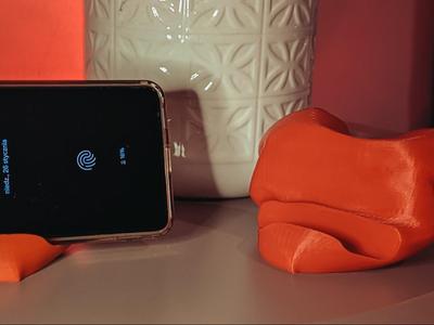 Pillow Heart phone holder valentines day