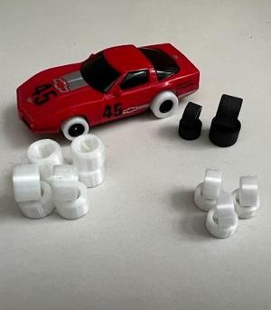 TYCO slot car tire set