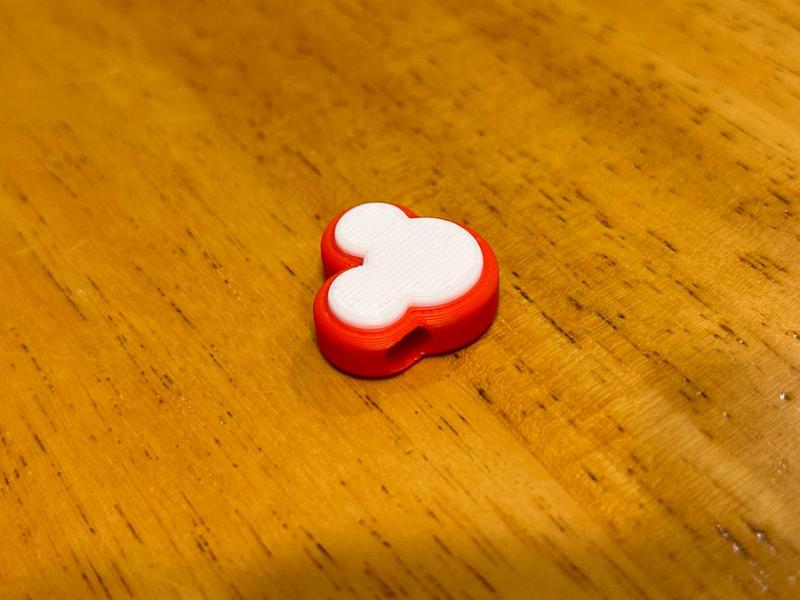 Mickey Shoelace bead