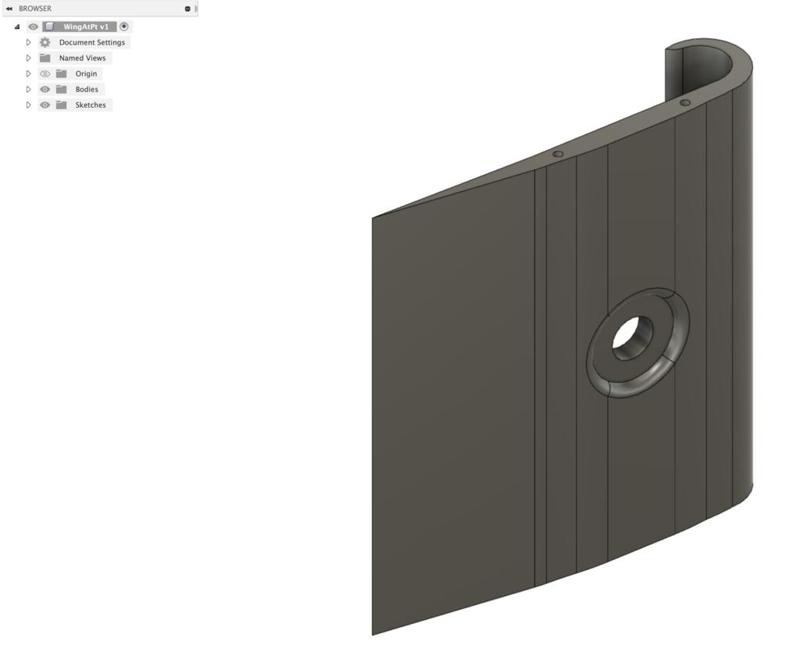 Twirlything Darrieus Wing Sections