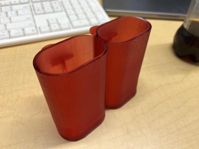 Reading glasses holder