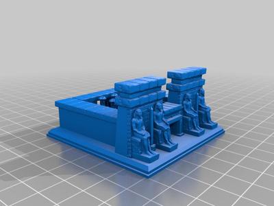 Amun-Re Temple Track miniature