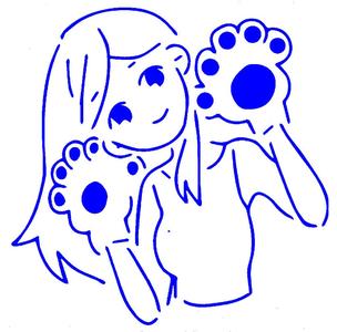 Girl Stencil 126