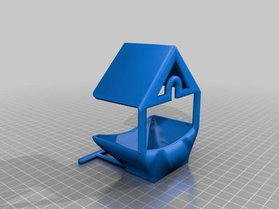 Window Bird Feeder with roof