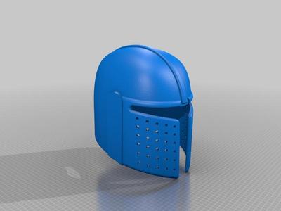 Vented Mandalorian Mask for Nerf