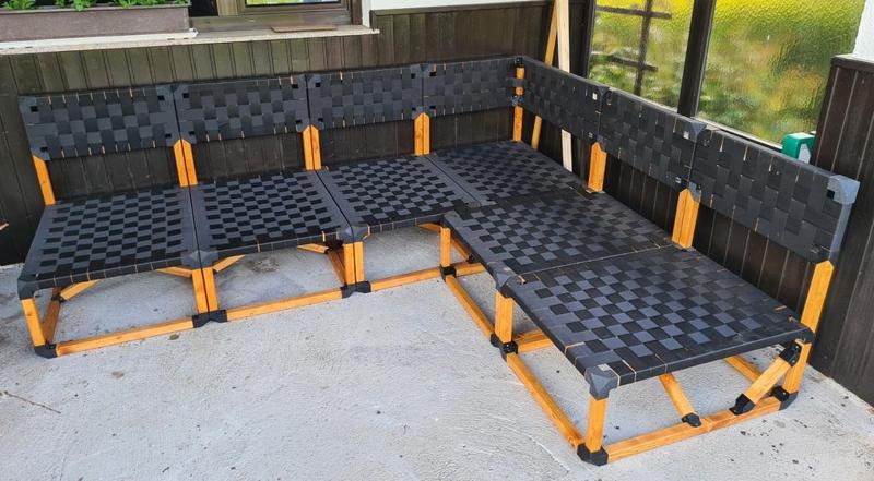 Cubic lounge system - outdoor furniture