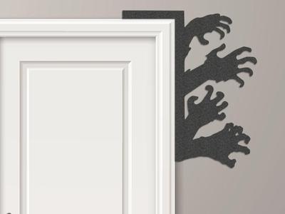 Zombie Attack Door Topper