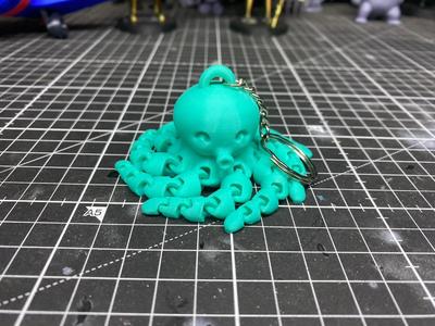 Cute Mini Octopus - Keychain Remix