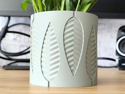 Leaf Plant pot and Planter - Vase mode design