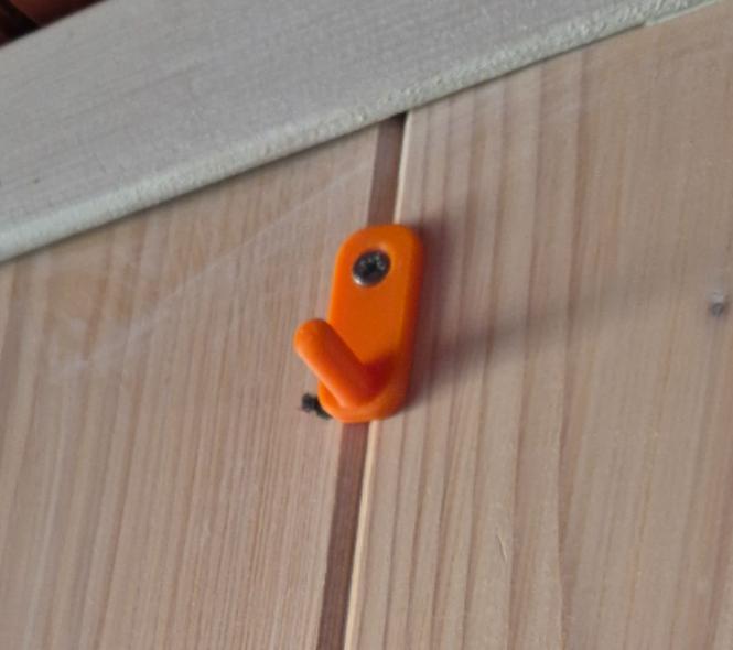 Wall clock hook, accessories, three sizes, hanger