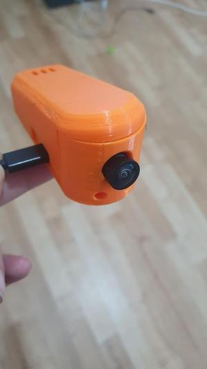 Pi Zero Screwless Camera Housing for wide angle lense