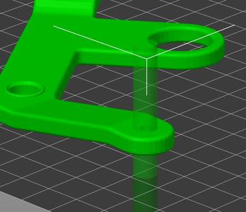  Ender 3 V2 3in1: Spring guide + handle + Y quarter inch camera mount