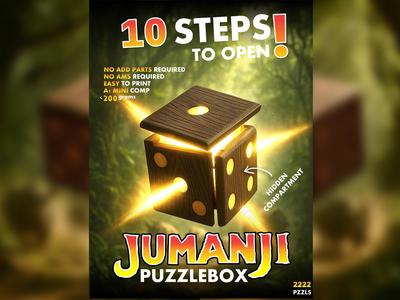 JUMANJI - 10 Step Puzzlebox