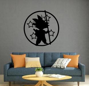 Goku Art Print, DBZ Wall Decoration, Art Prints, DragonBall Z