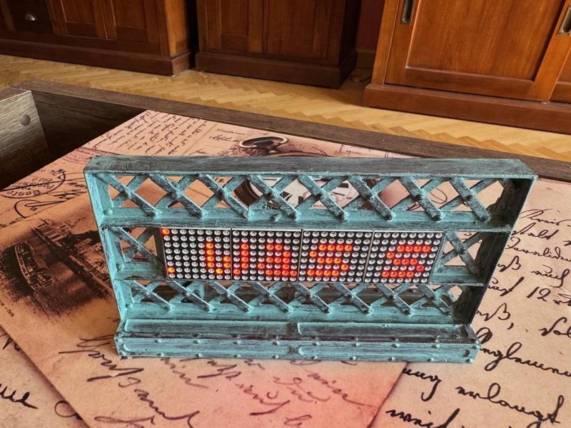 Affichage LED Steampunk