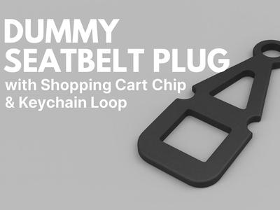 Compact Car Dummy with Chip Function & Hole