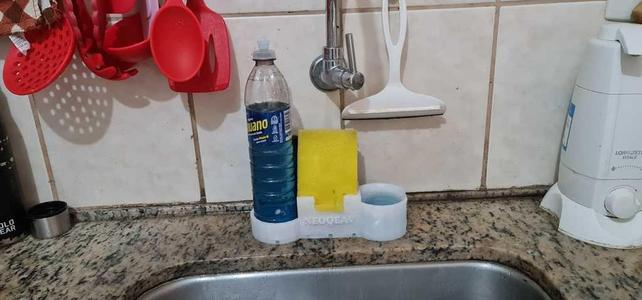 Suporte detergente e bucha / esponja