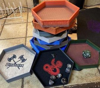 Table Top Gaming Dice Trays