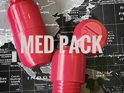 Med pack for backpacking