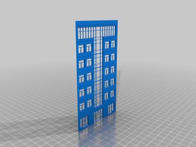 n scale skyscraper