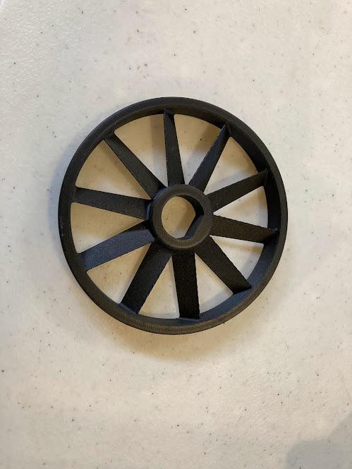 Fan for motor on Greenpower USA F24 car