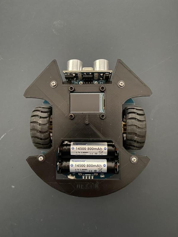 Top plate for the Waveshare PicoGo Mobile Robot