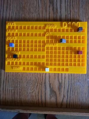 D100 Dungeon game Tracker