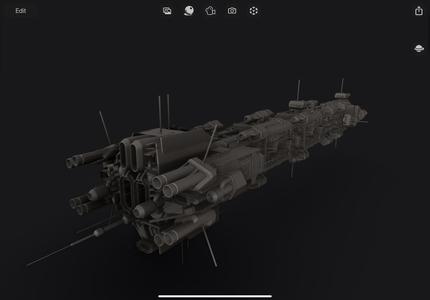 Babylon 5 Solar Assault System Carrier