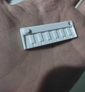 Miniature Piano Keychain