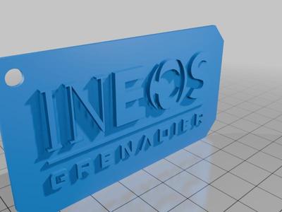 INEOS Grenadier logo / keychain