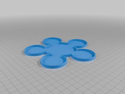 Azul mini factory holder for two players