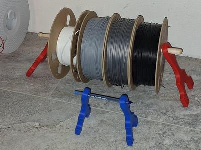 External, 4-Roll, Spool Holder